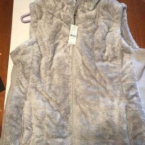 Cozy Sherpa quilted vest